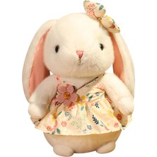 Best Life Bunny Tavşan Peluş Oyuncak Güzel Doldurulmuş Hayvanlar Huggable Tavşan Figürin Sarı 40CM (Yurt Dışından)