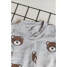 Bebeciburada Panda Baskılı Bebek Tulum