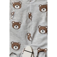 Bebeciburada Panda Baskılı Bebek Tulum