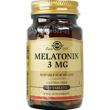Solgar Melatonin 3 mg 30 Tablet