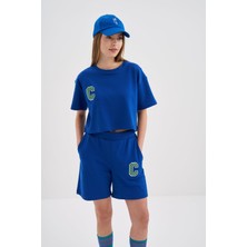 Colords Kadın Oversize C Logo Şortlu Takım