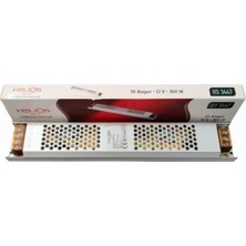 Helios 12V 30A Metal Slim Kasa Adaptör