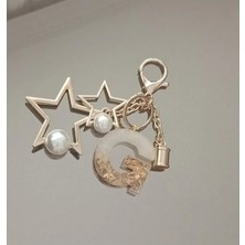 Lavanta Design Epoksi Harf Anahtarlık G Harfi