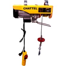 Chattel CHT-2125 Elektrikli Vinç -125-250 kg - Bakır Sargı