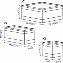 IKEA Skubb Kutu Seti, Beya