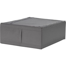 IKEA Skubb Saklama Kutusu Hurç 44X55X19 cm Düzenleyici Koyu Gri 769425793657