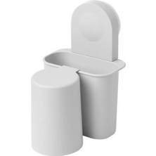 IKEA Vanztuzlu Diş Fırçalık, 16 cm Pratik Banyo Dekorasyon Ürünleri