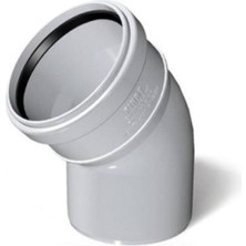 Fırat Pvc Firat 50X45° Açık Dirsek 1ADET