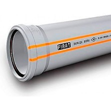 Fırat Dublex Pvc Boru - 50X250MM