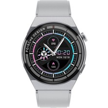 Winex 2024 Watch GT3 Max Android İos HarmonyOs Uyumlu Akıllı Saat Gümüş