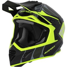 Acerbis X-Track 22-06 Kask Siyah Sarı