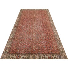 Sempati Halı Rengarenk Eskitme El Dokuma Halı 160×275 cm 9893 – Kırmızı