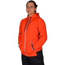 Joma Poly. Stork - Erkek Turuncu-Siyah Kapüşonlu Spor Sweatshirt - 4231303