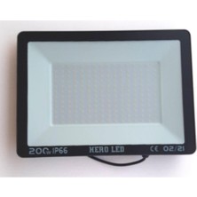 Hero 200 W LED Projektör Spot Dış Mekan Beyaz LED Projektör Su Geçirmez 200 W LED Projektör