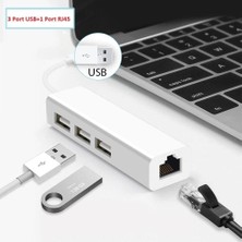 Alfais AL-4517 USB Hub Çoklayıcı Ethernet Lan Internet