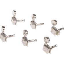 Runto 6r Heavey Görev Metal Elektro Gitar Makinesi Başları Tuning Pegs Set Accs (Yurt Dışından)