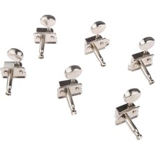 Runto 6r Heavey Görev Metal Elektro Gitar Makinesi Başları Tuning Pegs Set Accs (Yurt Dışından)