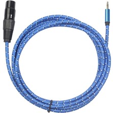 Runto 3metre 3,5 mm Mini Stereo Fişi Xlr Fiş Kablosu (Yurt Dışından)