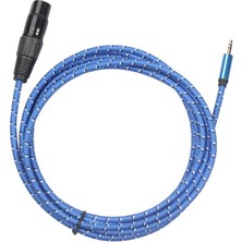 Runto 3metre 3,5 mm Mini Stereo Fişi Xlr Fiş Kablosu (Yurt Dışından)