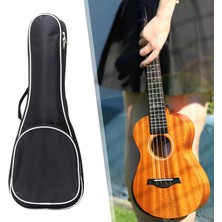 Runto 21/23/26 Inç Ukulele Çanta Enstrüman Aksesuarları Darbeye Dayanıklı Gig Çantası 27X70 cm (Yurt Dışından)