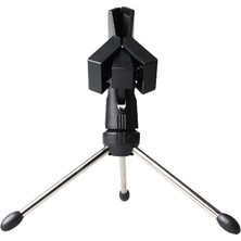 Runto Ayarlanabilir Masa Masası Üst Tripod Mikrofon Standı W Yay Klipsi Tutucu Montajı (Yurt Dışından)