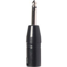 Runto 3 Pin Xlr Erkek 6.35MM Erkek Mono Adaptör Mikrofonuna (Yurt Dışından)