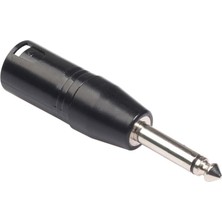 Runto 3 Pin Xlr Erkek 6.35MM Erkek Mono Adaptör Mikrofonuna (Yurt Dışından)