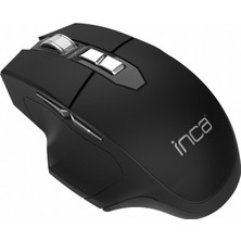 Inca IWM-555 Usb+Bluetooth&wıreless Kablosuz Siyah Mouse