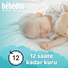 Bebedos 4'lü Midi Bebek Bezi No.3 200'LÜ Set