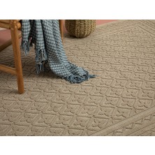 English Home Ronita Pamuklu Kilim 80 x 300 cm Bej