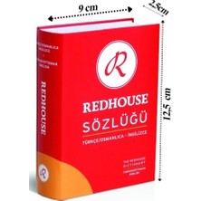 Artlantis Redhouse Türkçe Ingilizce Sözlüğü Mini Turuncu 516 Sayfa 1 Adet 30.000 Kelime Hazneli Red House Ingilizce Sözlük Mini Boy Cep