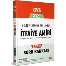 Data Yayınları Data 2026 GYS Belediye İtfaiye Amiri 2.grup Soru Bankası Data Yay