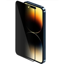 Vendas iPhone 13 / 13 Pro / iPhone 14 Uyumlu Gizleyen Privacy Hayalet Cam Ekran Koruyucu