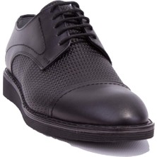 Dagoster DMA08-2237 Siyah Günlük Deri Erkek Ayakkabı