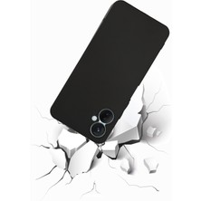 Caseart Tecno Spark 9 Pro ile Uyumlu Kapak Kamera Korumalı Mat Siyah Soft Silikon Kılıf