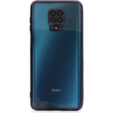 Newface Xiaomi Redmi Note 9s Kılıf Razer Lensli Silikon - Mor