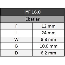 Site Hırdavat Gwest Yüksük Kablo Ucu 16.0 60 Adet