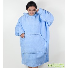 Ayıcı Oyuncak Welsoft Peluş Polar Giyilebilir Battaniye Pijama