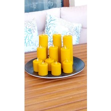 Nefha Candle Mega Doğal Sarma Balmumu Set ( 11 Parça ) Hediyelik