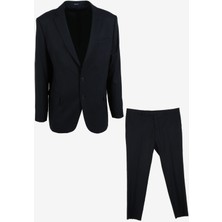 Süvari Normal Bel Regular Fit Lacivert Erkek Takım Elbise TK1000400376