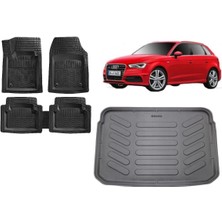 Team Car Audi A3 Hb 2015 Model 3D Bagaj Havuzu+3d Havuzlu Paspas