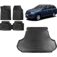 Team Car Dacia Logan Mcv 2014 Model 3D Bagaj Havuzu+3d Havuzlu Paspas