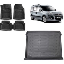 Team Car Fiat Doblo 2014 Model 3D Bagaj Havuzu+3d Havuzlu Paspas