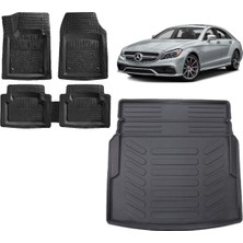 Team Car Mercedes Cls 2013 Model 3D Bagaj Havuzu+3d Havuzlu Paspas