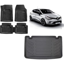 Team Car Renault Clio 4 2014 Model 3D Bagaj Havuzu+3d Havuzlu Paspas