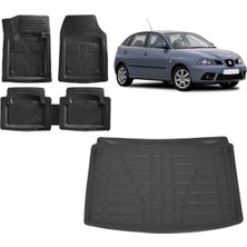 Team Car Seat Ibiza Hb 2007 Model 3D Bagaj Havuzu+3d Havuzlu Paspas