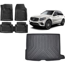 Team Car Mercedes Glc Suv 2017 Model 3D Bagaj Havuzu+3d Havuzlu Paspas