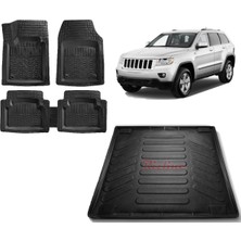 Team Car Jeep Grand Cherokee 2012 Model 3D Bagaj Havuzu+3d Havuzlu Paspas