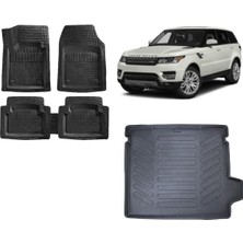 Team Car Land Rover Range Rover Sport 2014 Model 3D Bagaj Havuzu+3d Havuzlu Paspas