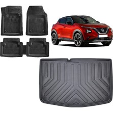 Team Car Nissan Juke 2021 Model 3D Bagaj Havuzu+3d Havuzlu Paspas